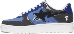 Ervkgm Sneakers for Women Men Classic Ape Head Logo Lightning Star Graphic Leather Trend Sports Shoes Low Top Skateboard Shoe