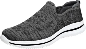 Fashion Men Mesh Mountaineering Casual Sport Shoes Lace Up Solid Color Running Breathable Soft High Tops Men Sneaker