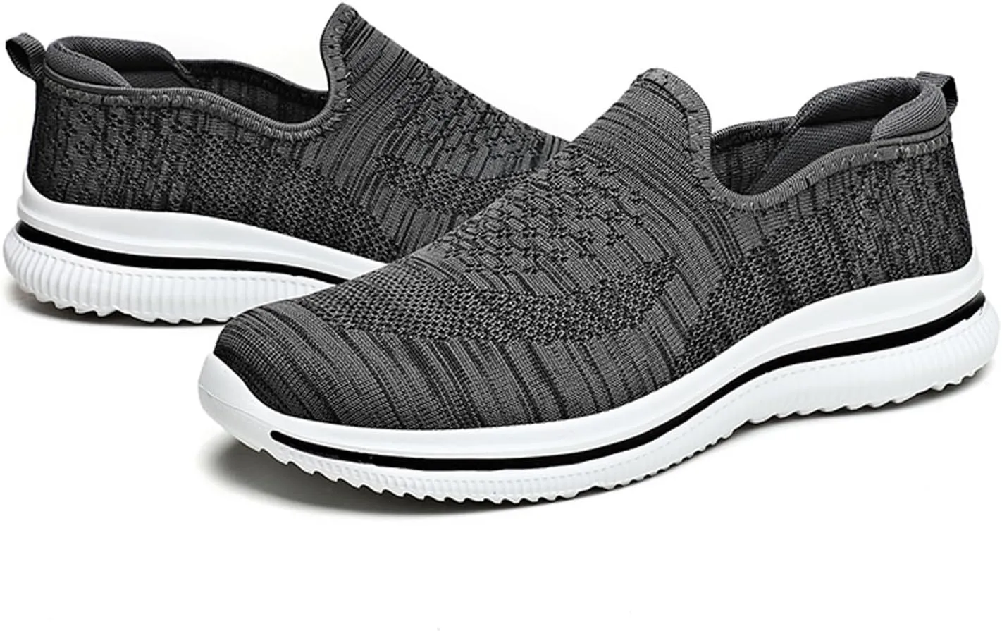 Fashion Men Mesh Mountaineering Casual Sport Shoes Lace Up Solid Color Running Breathable Soft High Tops Men Sneaker