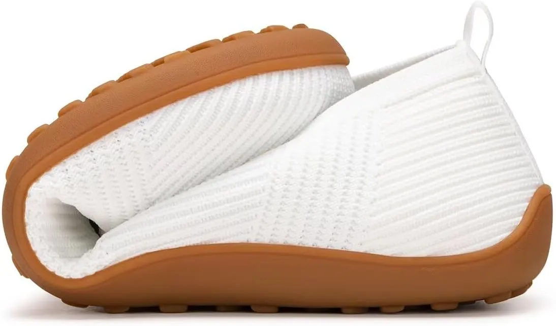 Frank Mully Womens Flat Shoes Wide Toe Box Knitted Flats Comfort Wide Width Walking Flats