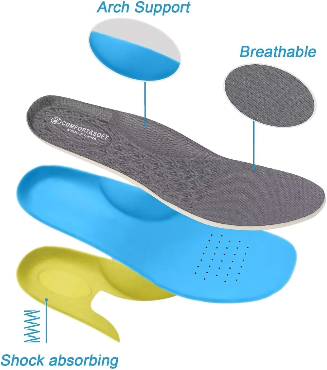 Frank Mully Women's Wide Width Flats Ballet Flats Round Toe Knit Flat Shoes with Arch Support Wide Toe Box