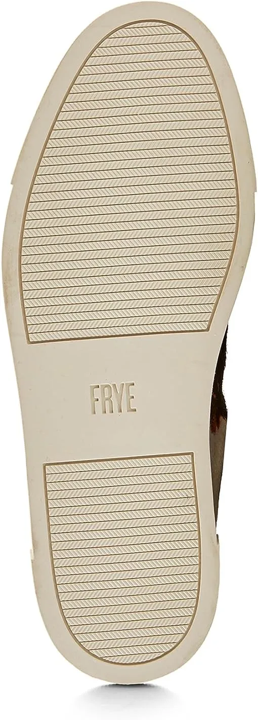 Frye Ivy Low Lace Sneakers for Women Crafted from Soft, Vintage Italian Leather with Removable Molded Footbed, Leather Lining, and Contrast White Rubber Outsoles
