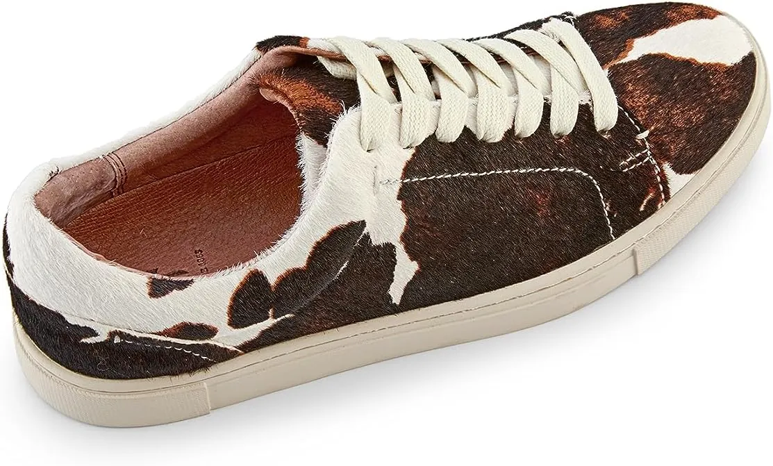 Frye Ivy Low Lace Sneakers for Women Crafted from Soft, Vintage Italian Leather with Removable Molded Footbed, Leather Lining, and Contrast White Rubber Outsoles
