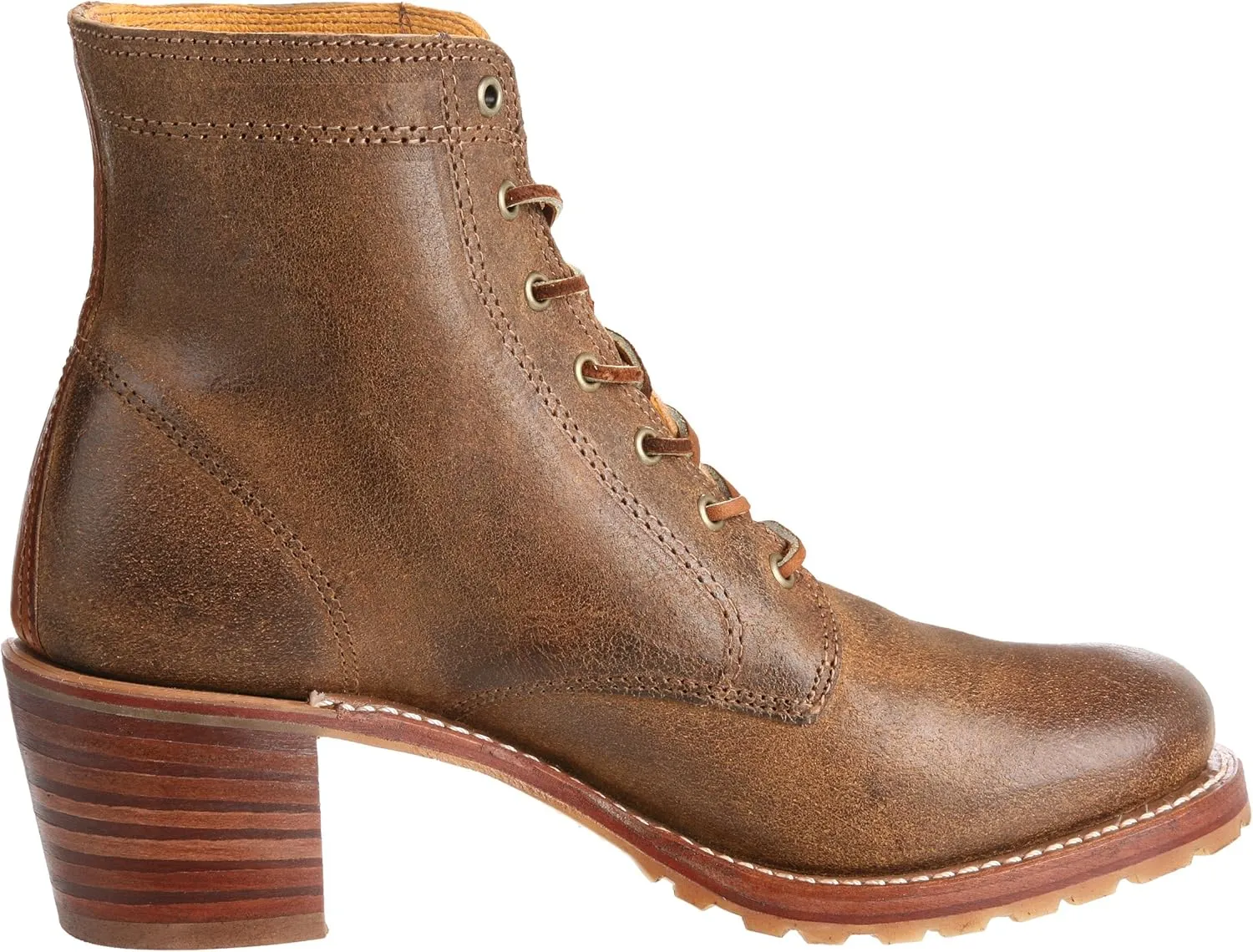 Frye Sabrina 6G Lace Up Women's Ankle & Bootie Boots - Premium Leather, Stylish and Comfortable Footwear for Every Occasion