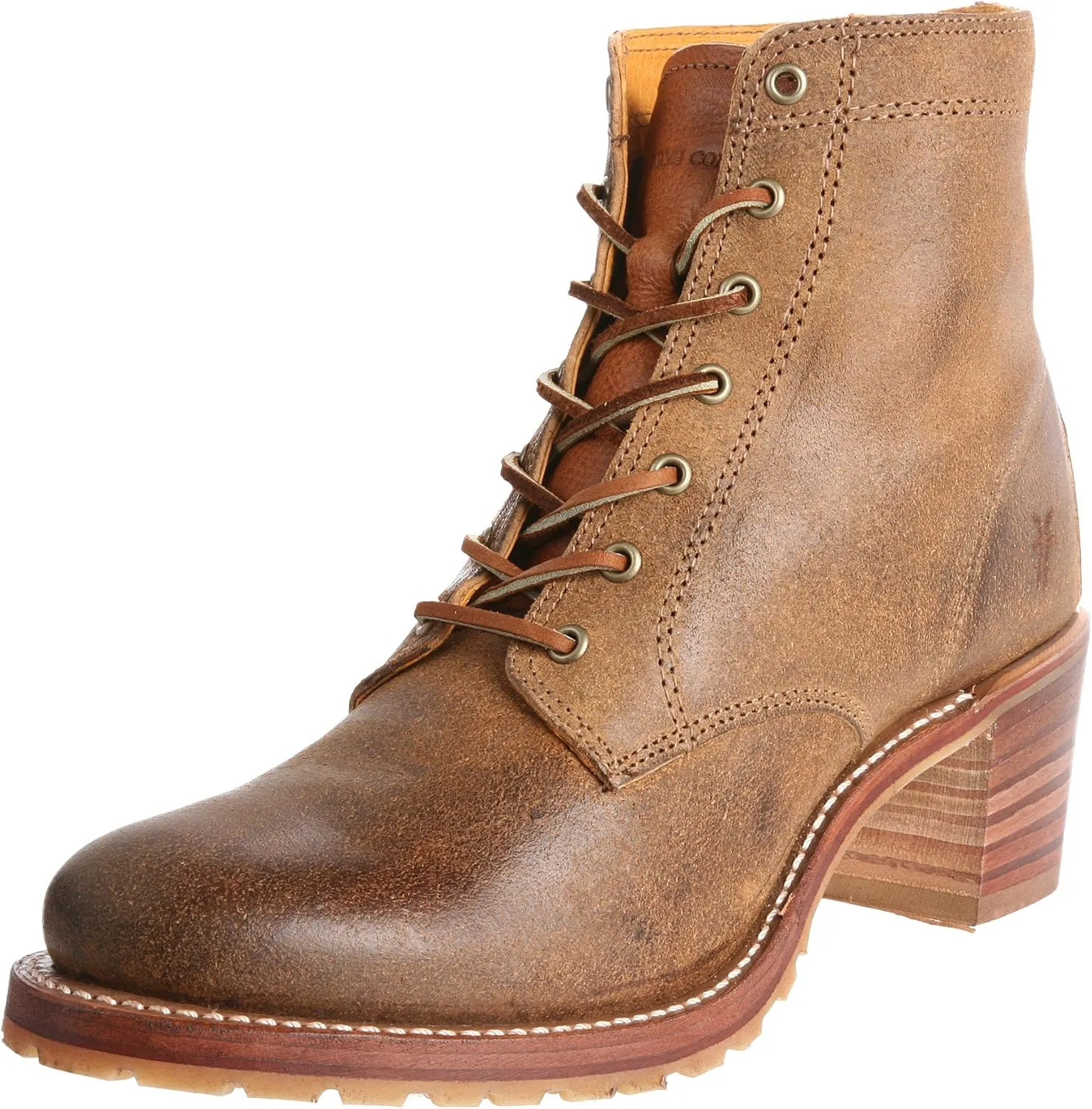 Frye Sabrina 6G Lace Up Women's Ankle & Bootie Boots - Premium Leather, Stylish and Comfortable Footwear for Every Occasion