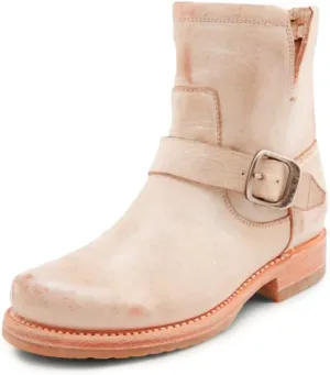 Frye Veronica Booties for Women Made from Full Grain Brush-Off Leather with Antique Metal Hardware and Waterproof, Hand-Stitched Goodyear Welt Construction