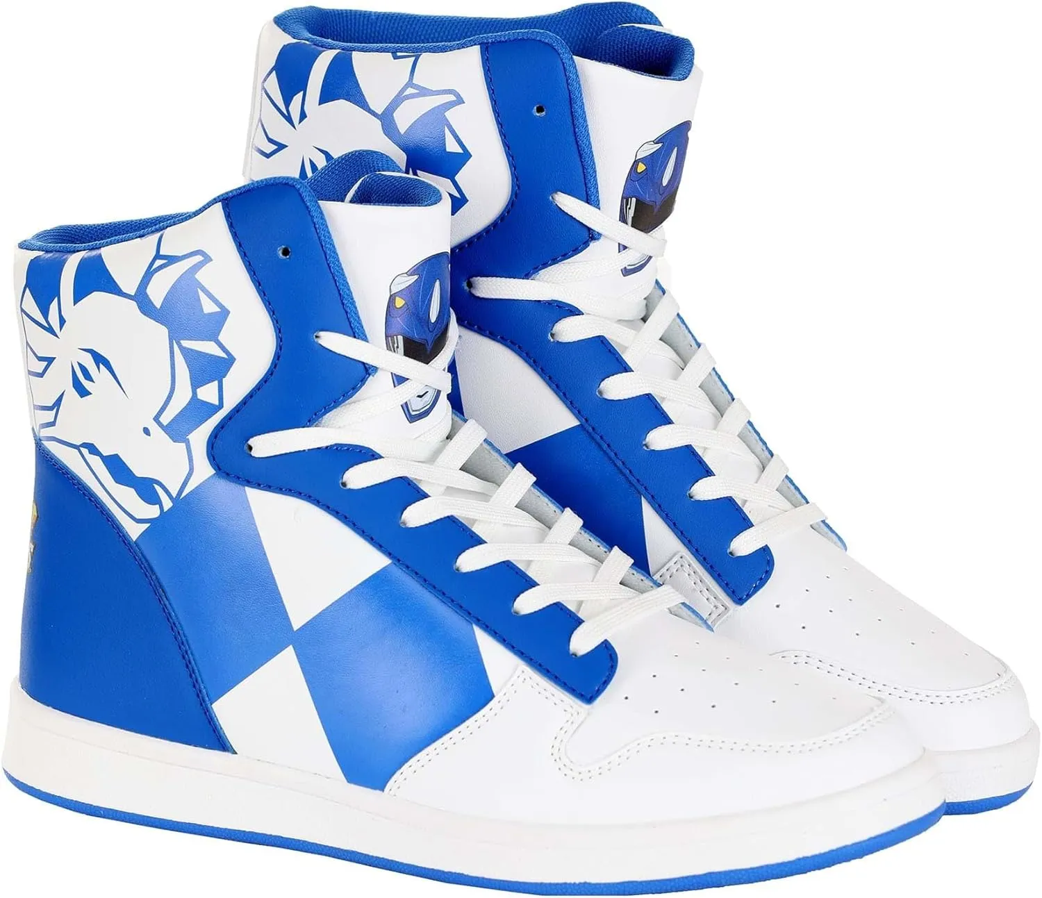 Fun Costumes Blue Inspired Power Rangers Sneakers