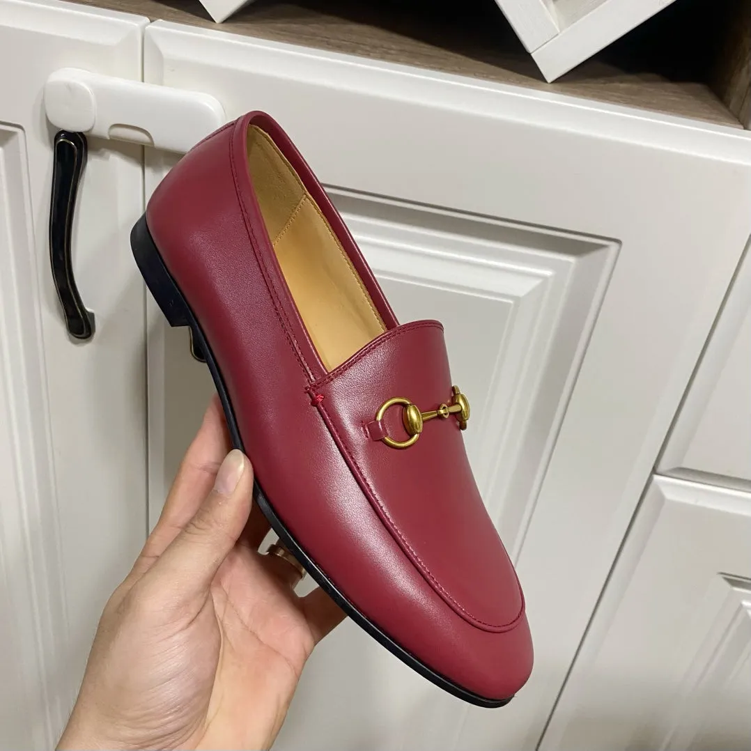 GG Jordaan Loafer Dark Red Calfskin