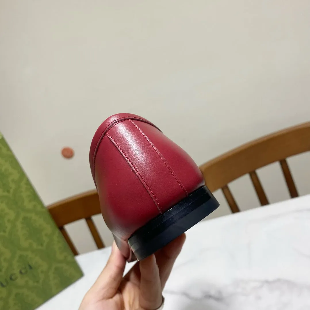 GG Jordaan Loafer Dark Red Calfskin