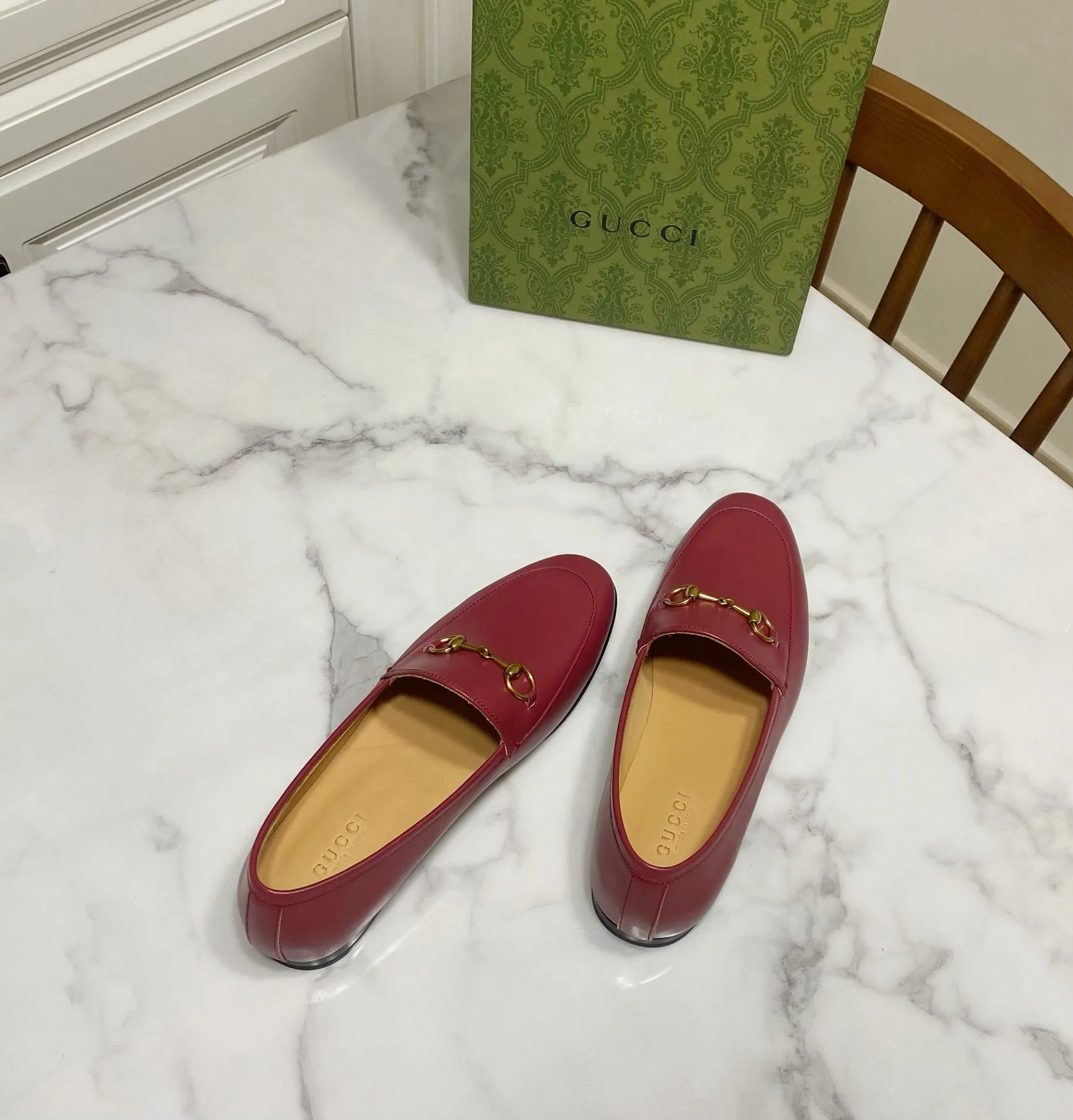 GG Jordaan Loafer Dark Red Calfskin