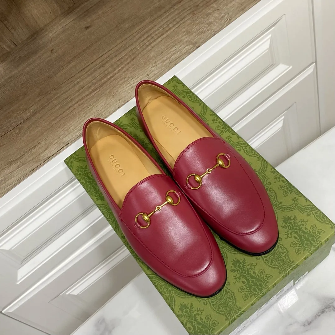 GG Jordaan Loafer Dark Red Calfskin