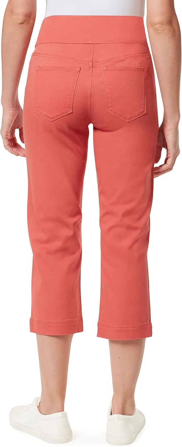 Gloria Vanderbilt Women's Amanda Pull on Capri Regular