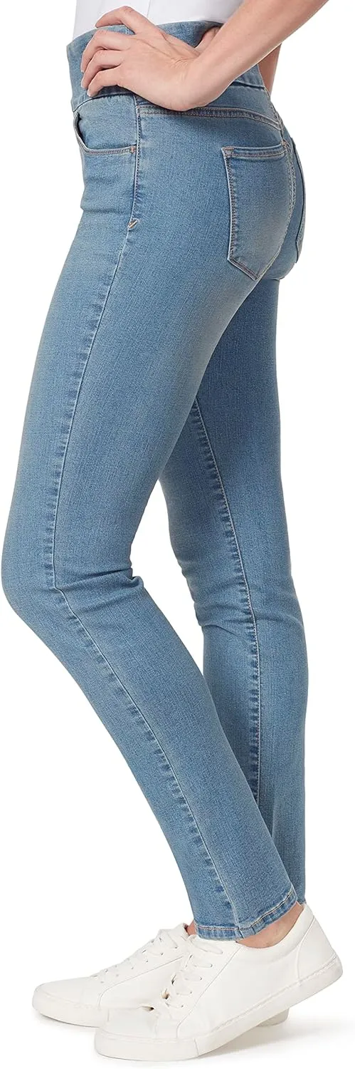 Gloria Vanderbilt Women's Amanda Pull on High Rise Jean Standard
