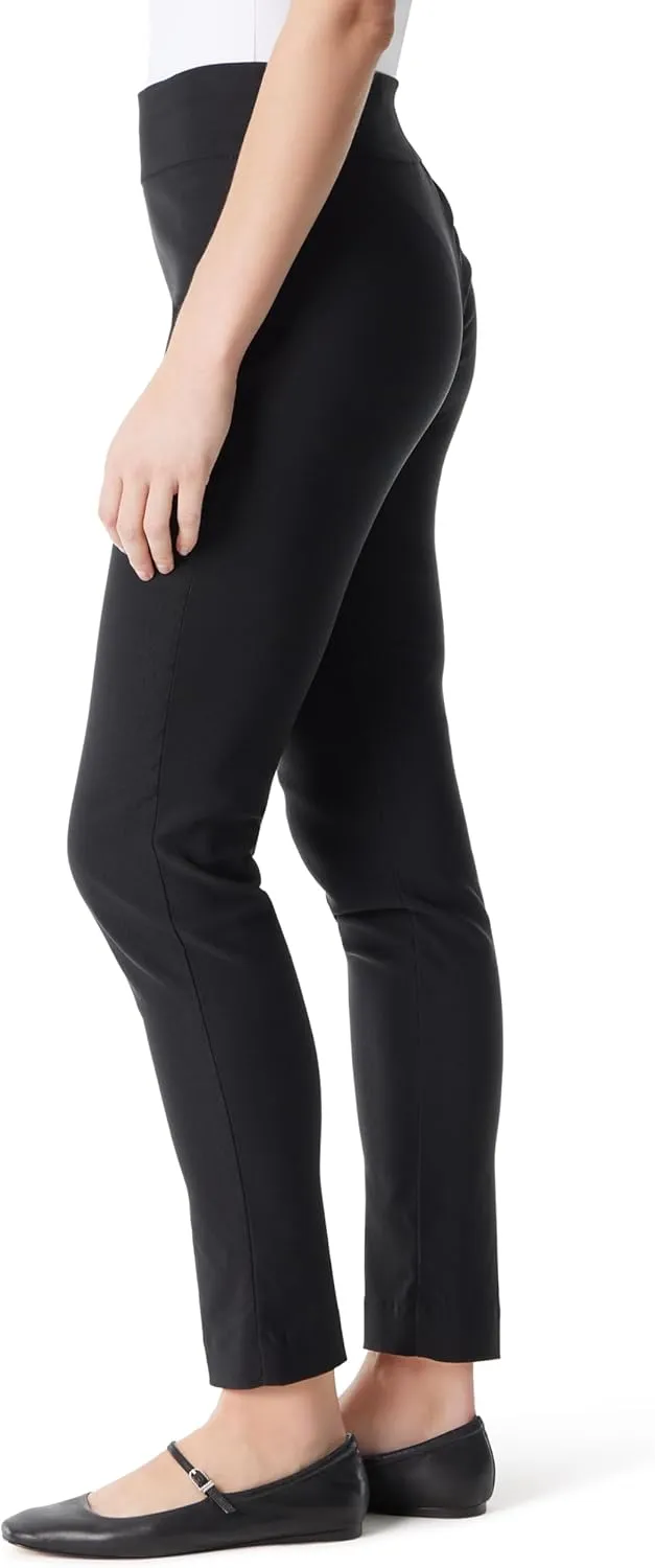 Gloria Vanderbilt Women's Pull on Tummy Slimmer Trouser Pant Standard
