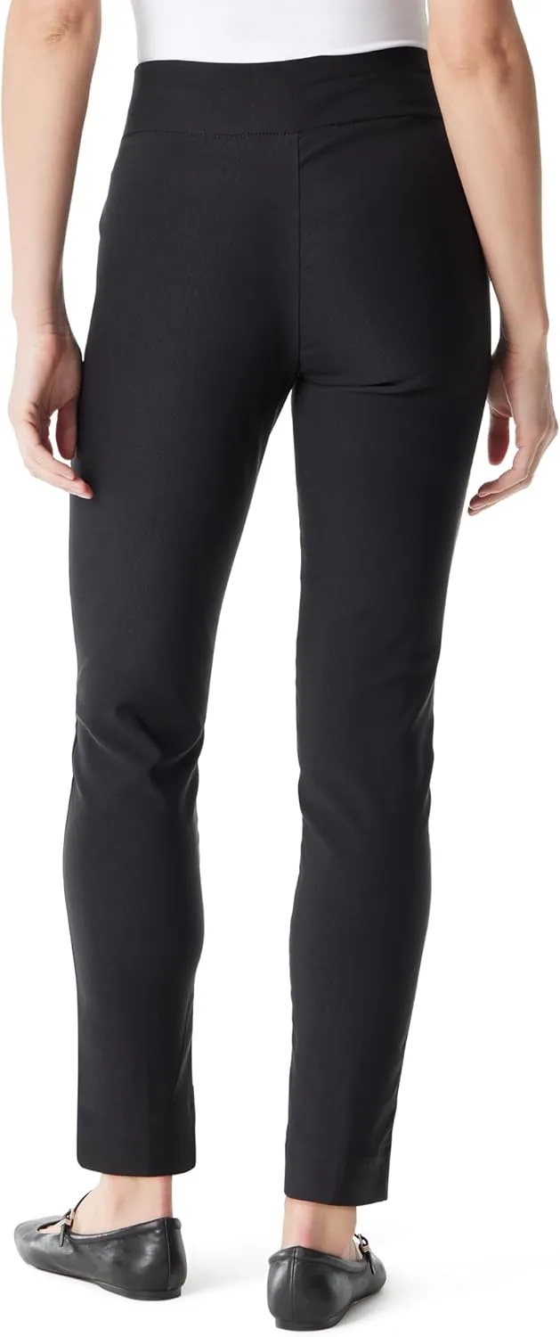 Gloria Vanderbilt Women's Pull on Tummy Slimmer Trouser Pant Standard