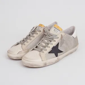 Golden Goose Superstar White Strukture Black Sneakers