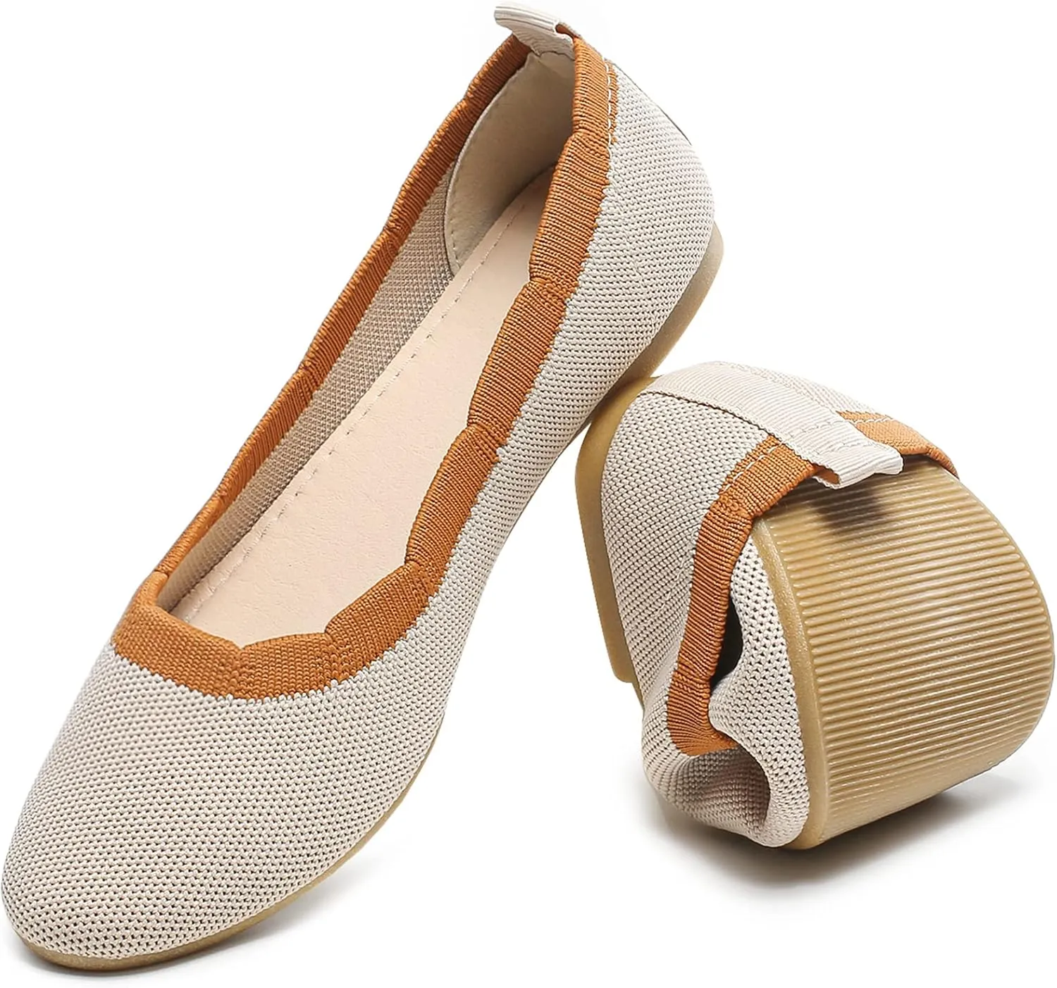 HEAWISH Women's Floral Collar Flats