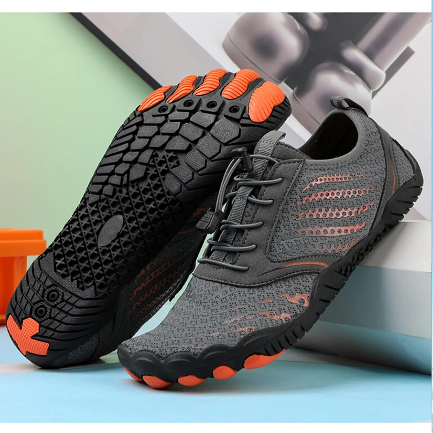 Hike Barefoot Shoes Womens Mens, Pro Healthy Non-Slip Hiking Boots Shoe Minimalist Athletic Unisex