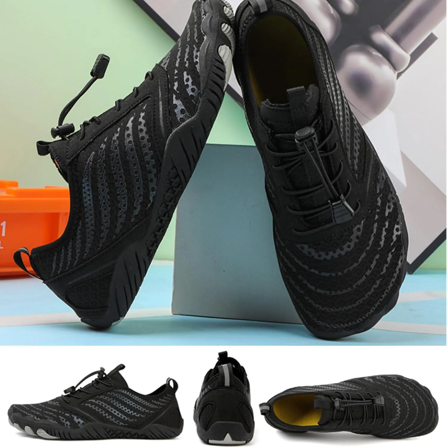 Hike Barefoot Shoes Womens Mens, Pro Healthy Non-Slip Hiking Boots Shoe Minimalist Athletic Unisex