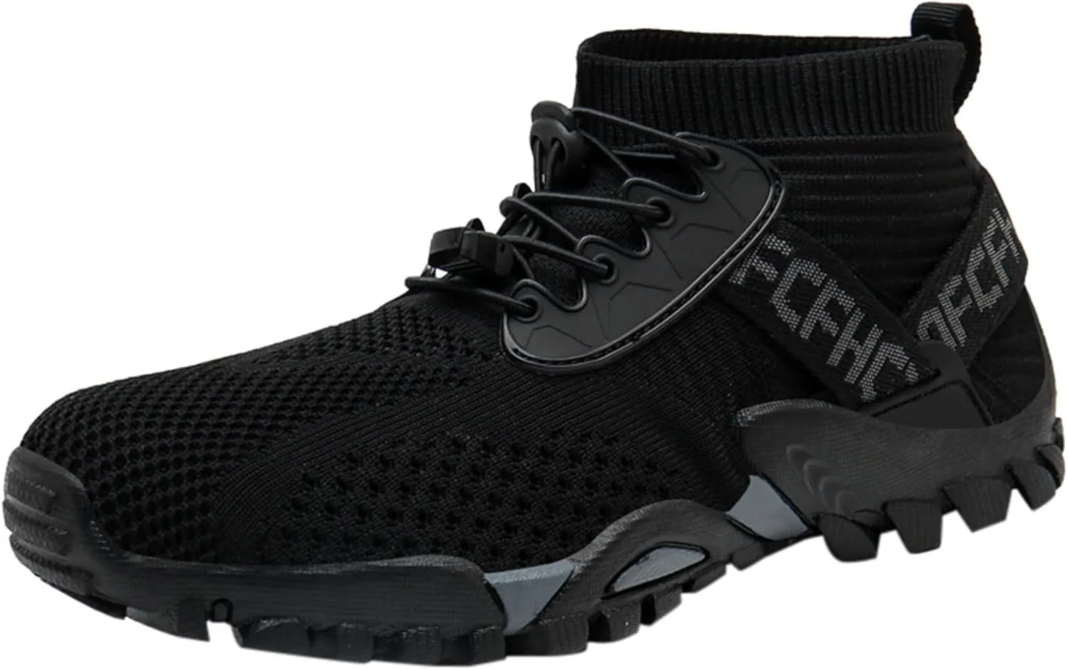 Hiking Shoes Women Waterproof Mesh Lace Up Sneakers for Men Slip On Walking Shoes for Men Lightweight Running Shoes