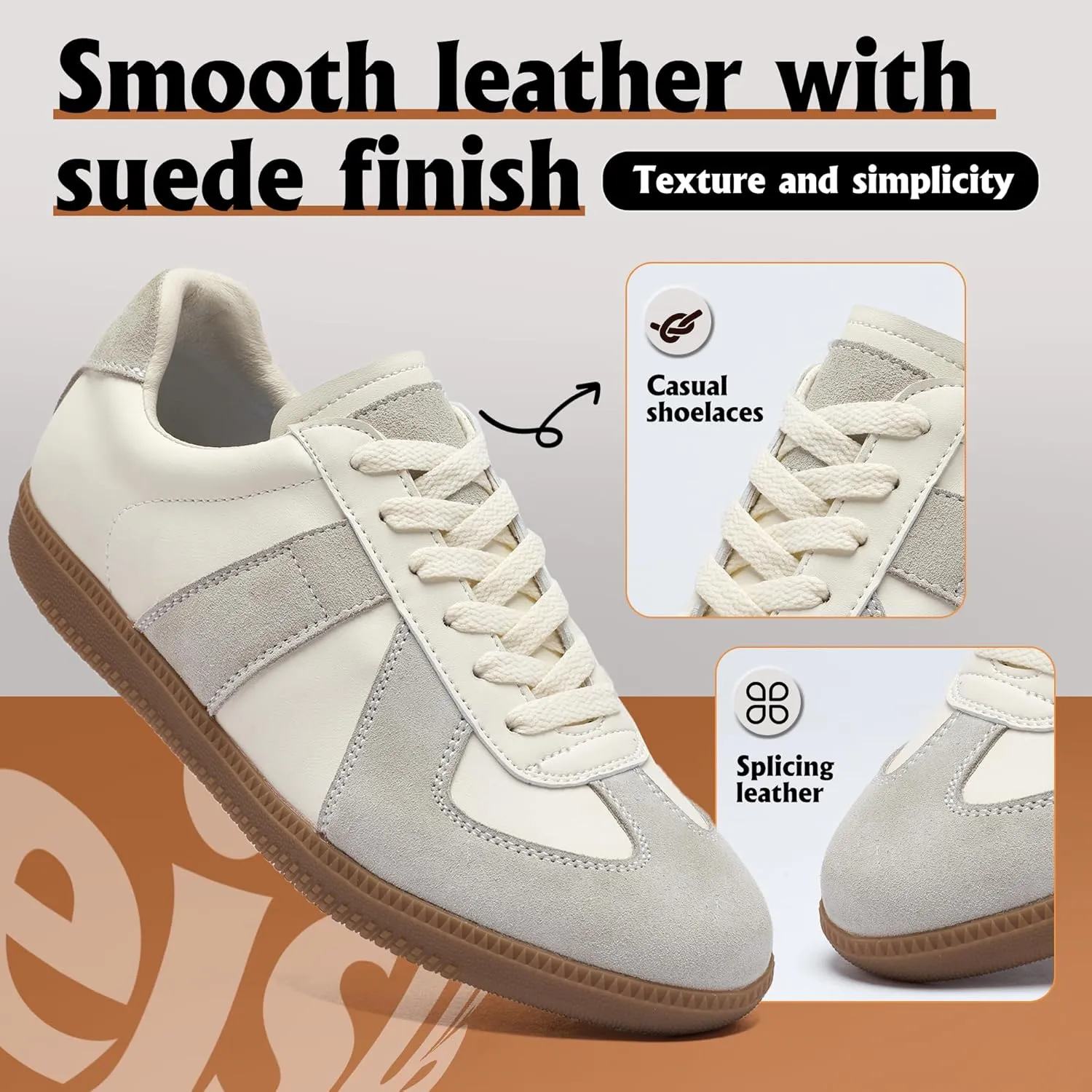 Hopelong Retro Tennis Shoes Trainers Skateboard Shoes Lace Up Sneakers Lightweight Comfort Walking Footwear for Women Men