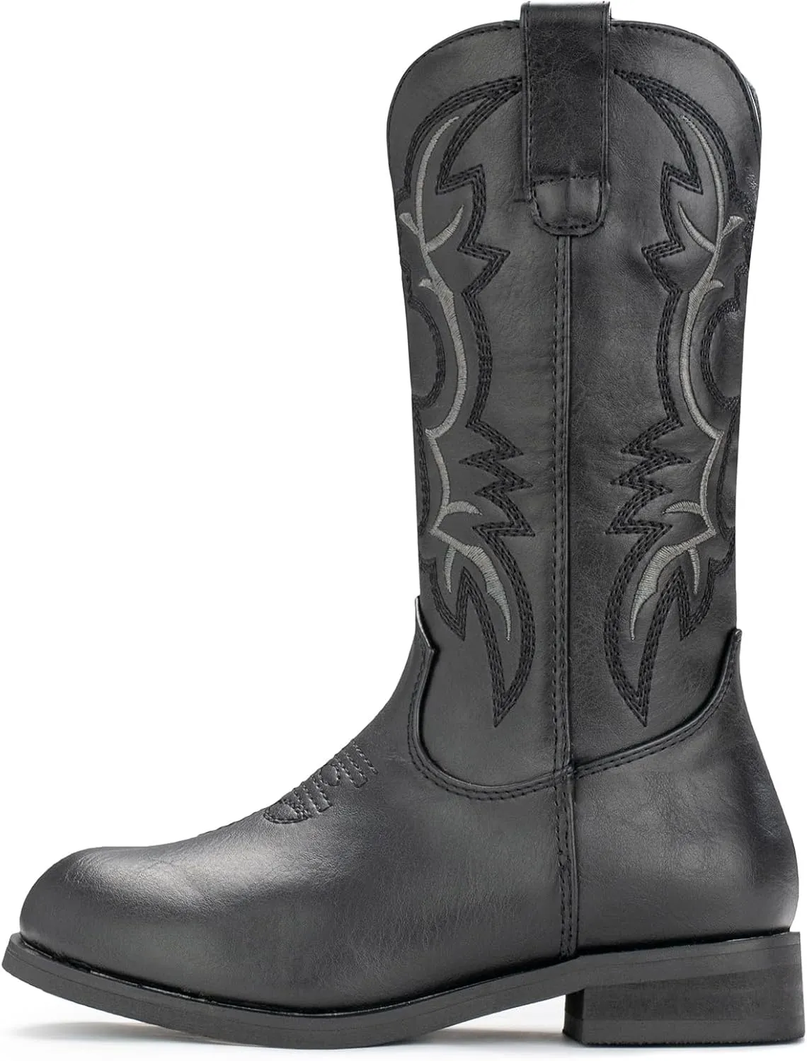 IUV Cowgirl Boots Cowboy Boots For Girls Boys Kids Toddler Fashion Western Boots Mid Calf Riding Shoes