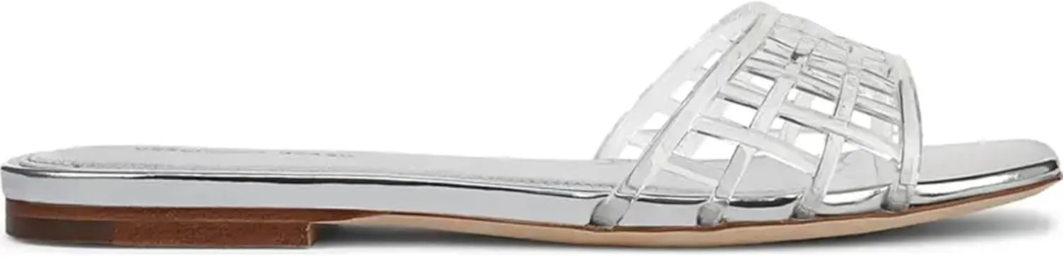 Jelly Slides Sandals for Women Slip on Mesh Comfortable Jelly Flats Sandals Summer Beach Jellies Shoes