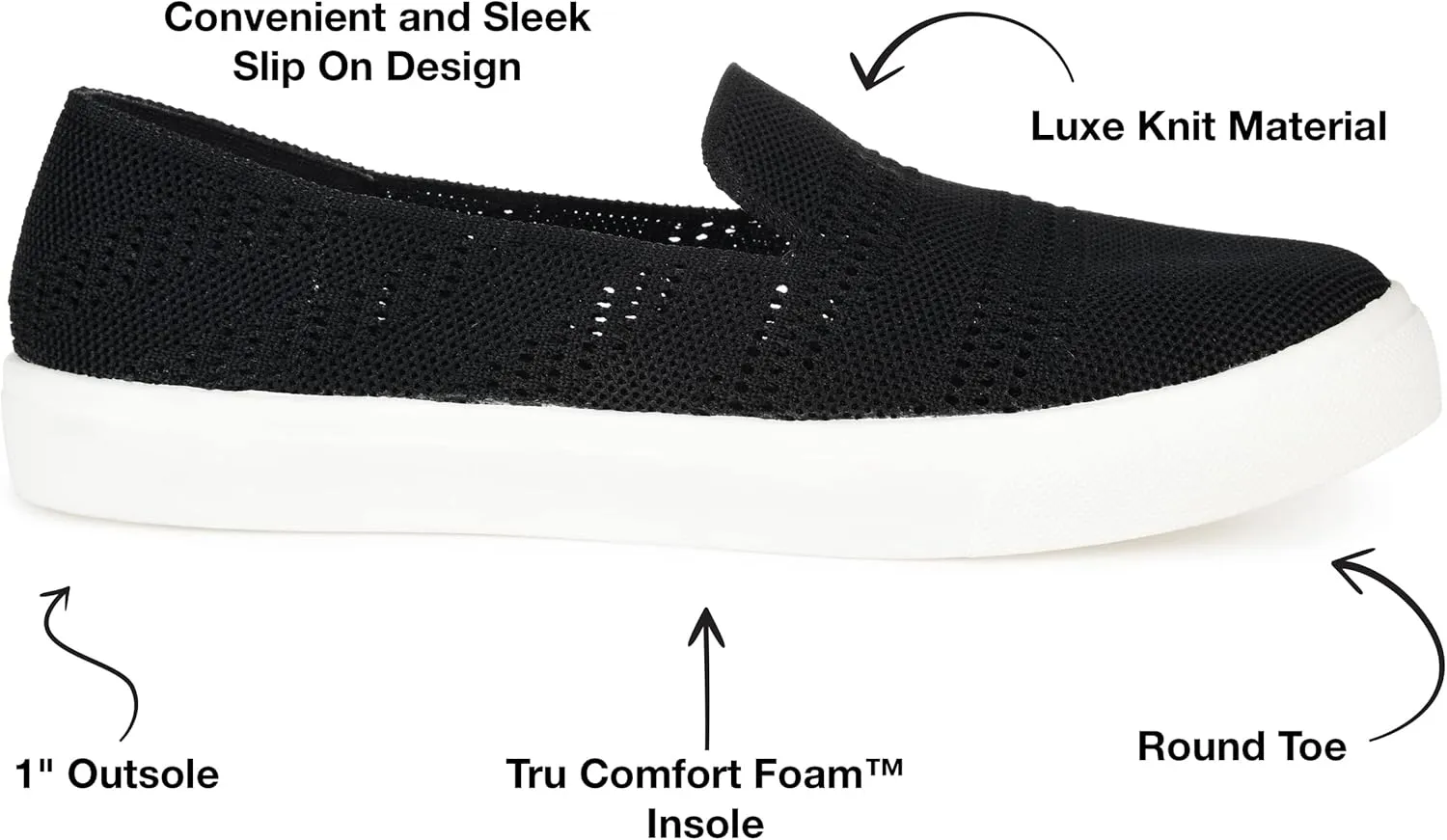 Journee Collection Women's Casual and Fashion Sneakers