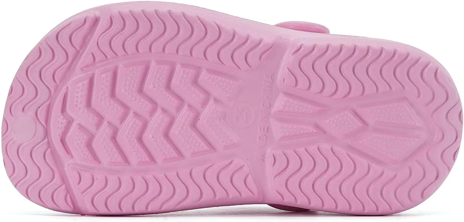 Kids Girls Boys Clogs Garden Shoes Slip on Water Shoes Toddler Slides Sandals Beach Slipper Children