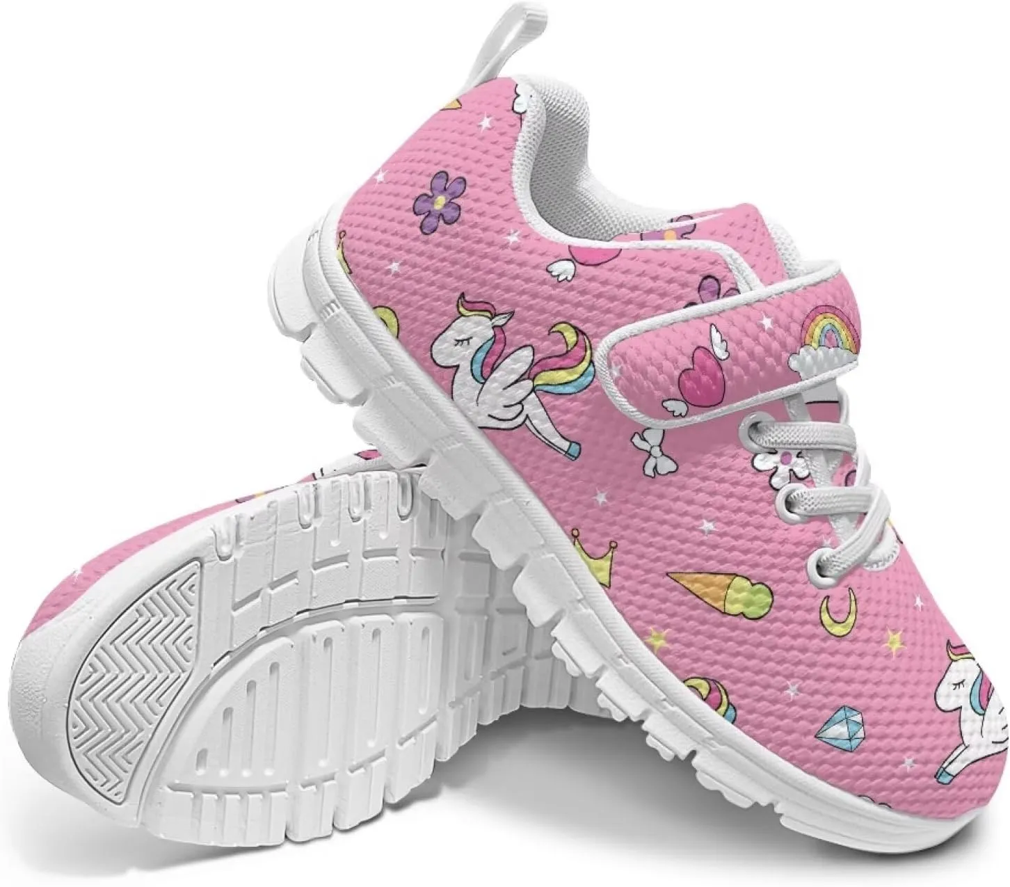 Kids Shoes for Boys Girls Lightweight Strap Sneakers with Single Buckle Slip On Tennis Shoes Running Sneakers