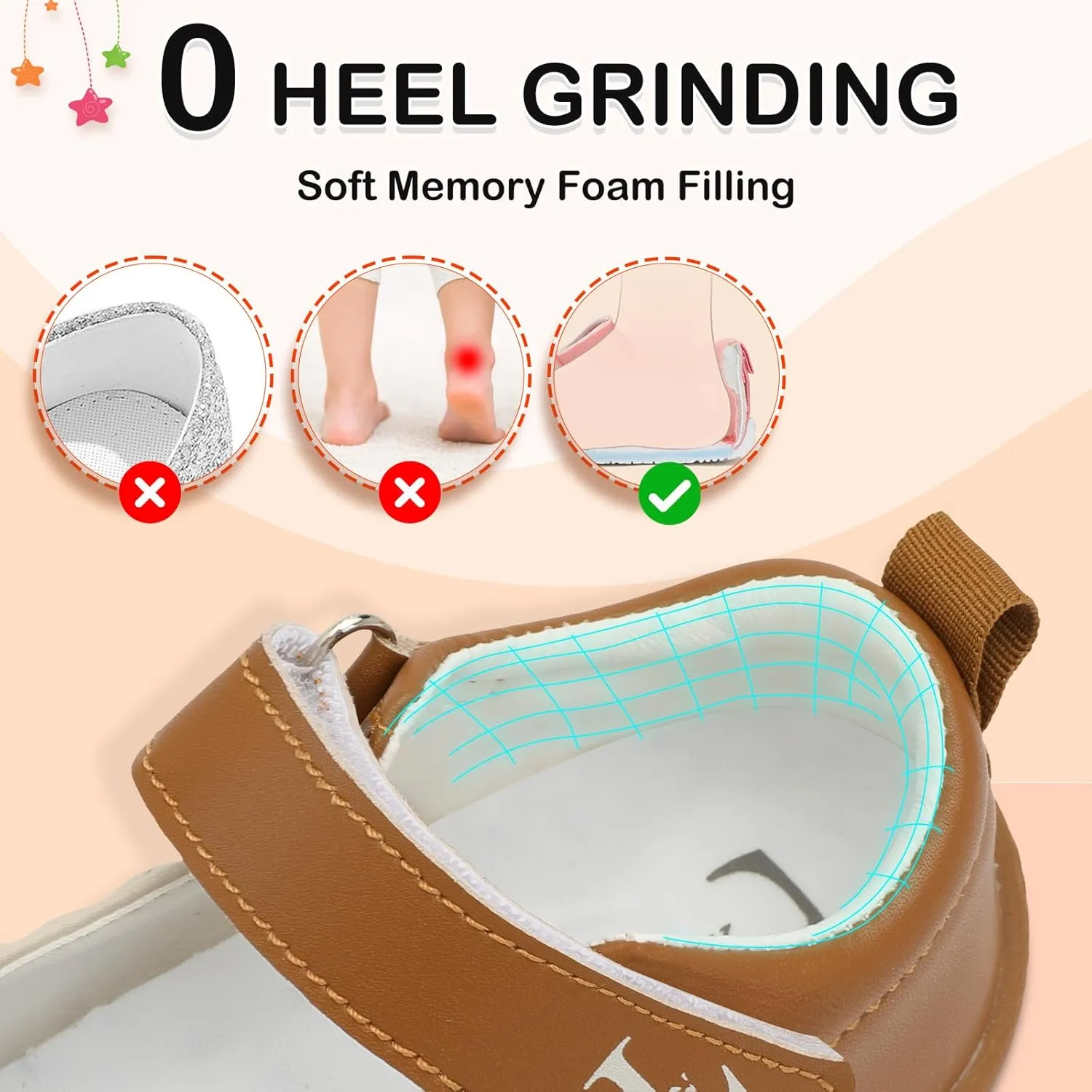 L-RUN Toddler Girl Mary Jane Dress Shoes Little Girls Uniform School Shoes Non-Slip Ballet Flats Flower Girls Shoes for Wedding Party Concert