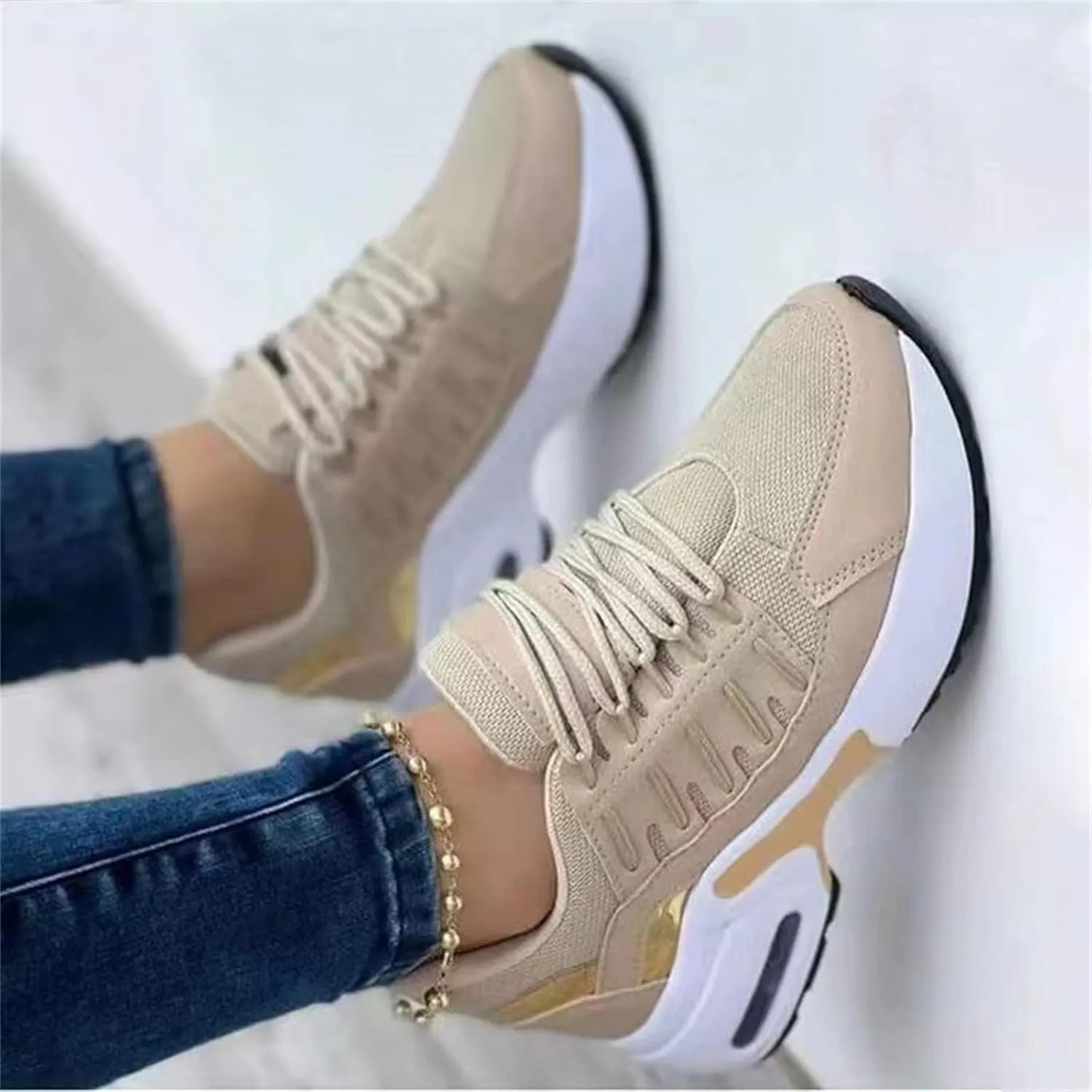 Ladmiple Sneakers For Women Walking Shoes Wide Width Sparkly Sneakers Slip On Dressy Summer Glitter Rhinestone Loafers
