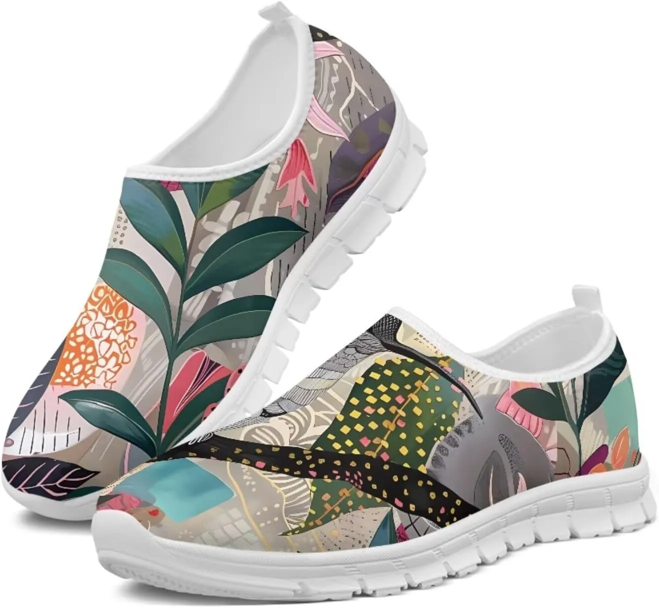 Loafers for Women Comfort Slip On Shoes Lightweight Sneakers for Daily Wear Breathable Walking & Traveling Low Tops