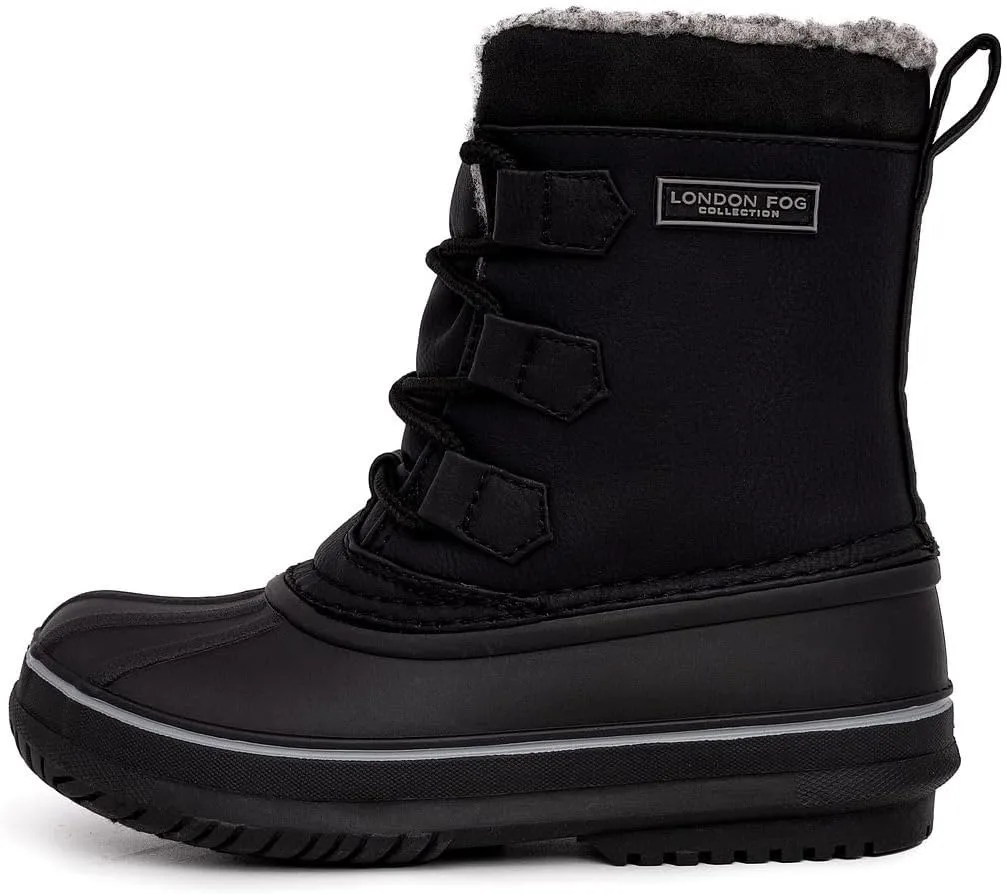 LONDON FOG Boys Cheshire Cold Weather Snow Boot