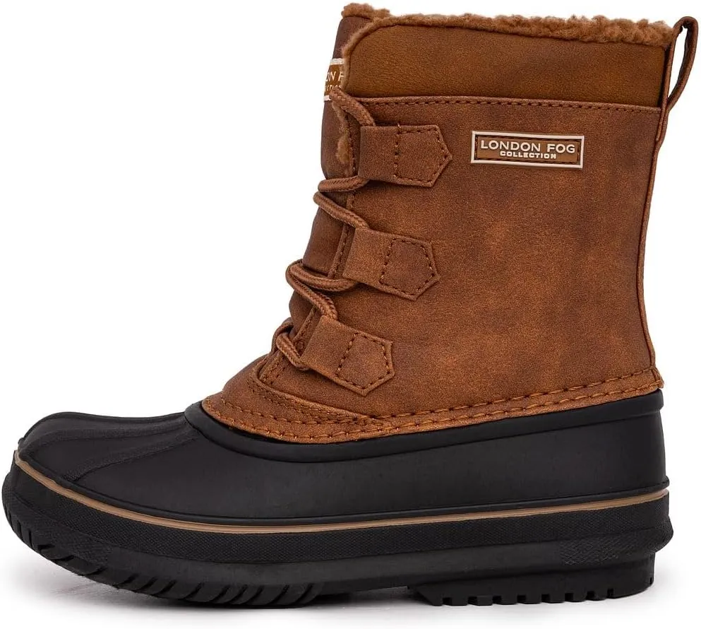 LONDON FOG Boys Cheshire Cold Weather Snow Boot
