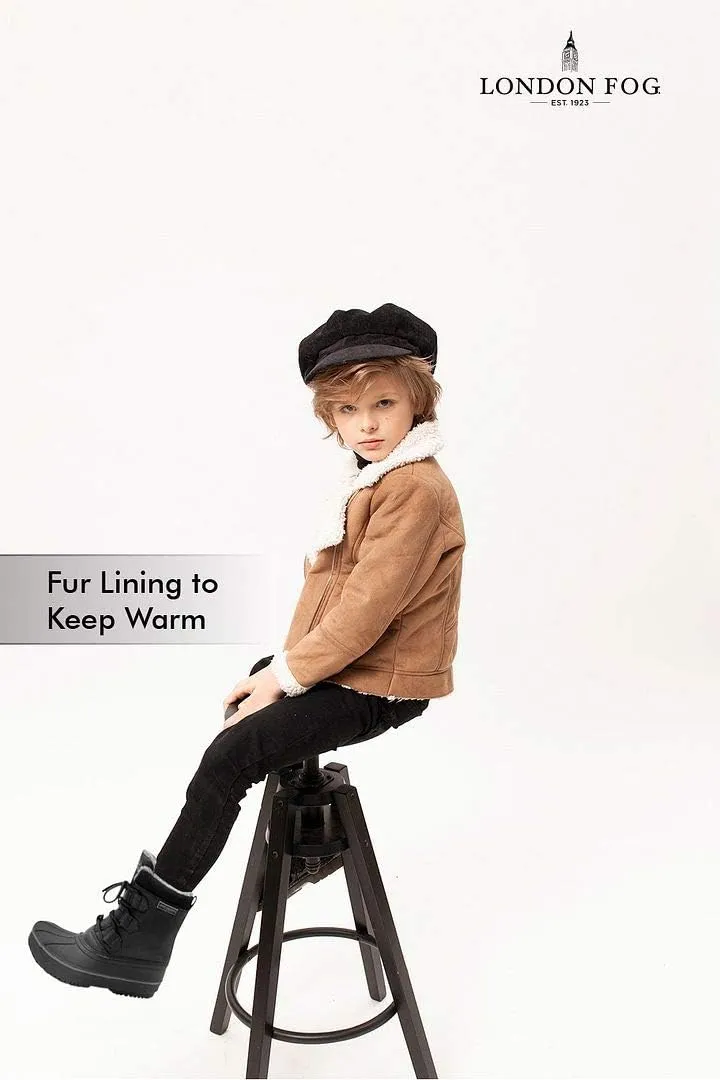 LONDON FOG Boys Cheshire Cold Weather Snow Boot