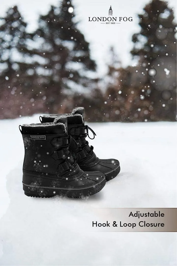 LONDON FOG Boys Cheshire Cold Weather Snow Boot