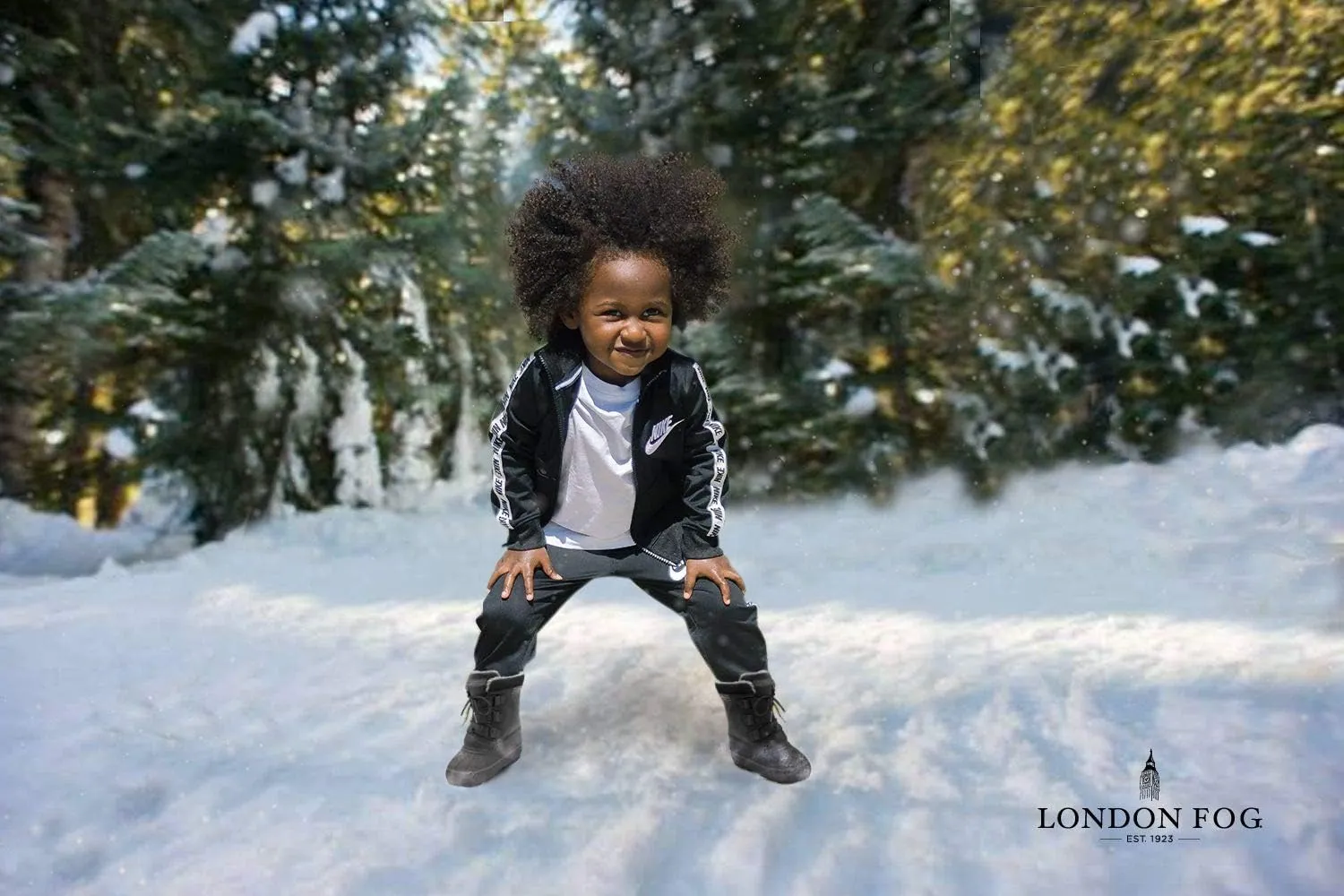 LONDON FOG Boys Cheshire Cold Weather Snow Boot