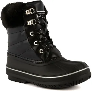 LONDON FOG Girls Bell Court Cold Weather Warm Lined Snow Boot
