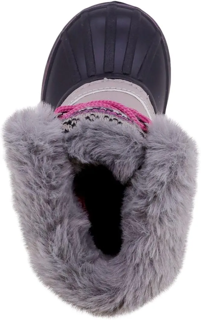 LONDON FOG Girls Toddler Tottenham Cold Weather Snow Boot