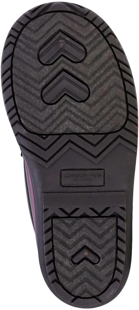 LONDON FOG Girls Tottenham Cold Weather Warm Lined Snow Boot