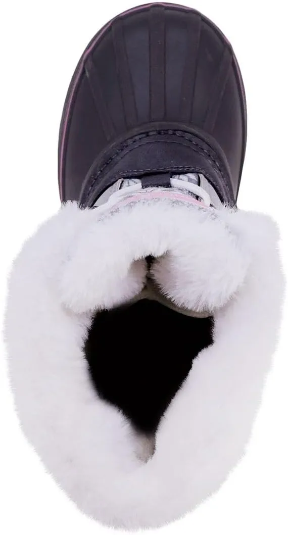 LONDON FOG Girls Tottenham Cold Weather Warm Lined Snow Boot