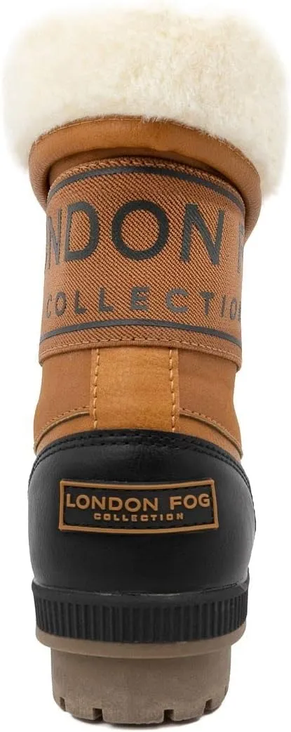 LONDON FOG Womens Minny Cold Weather Snow Boot Warm Lined Winter Boots