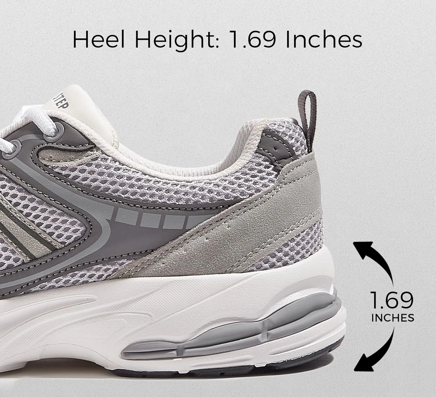 LUCKY STEP Men's Mesh Breathable Fashion Sneakers Non Slip Comfortable Running Shoes Lightweight Casual Workout Tennis Shoes