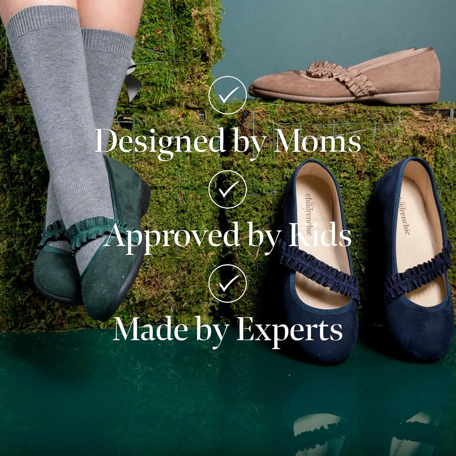 Mary Jane Shoes with Elastic Straps – Girls' Shoes for School, Parties, and Weddings (Toddler, Little Kid, Big Kid)