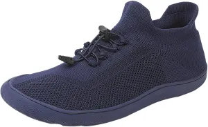 Men's Casual Dress Oxfords Shoes Breathable Knit Non Slip Work Shoes Women Wide Casual Dress Shoes Walking Sneakers Brown Tennis Shoe Loafers Casual Slip On