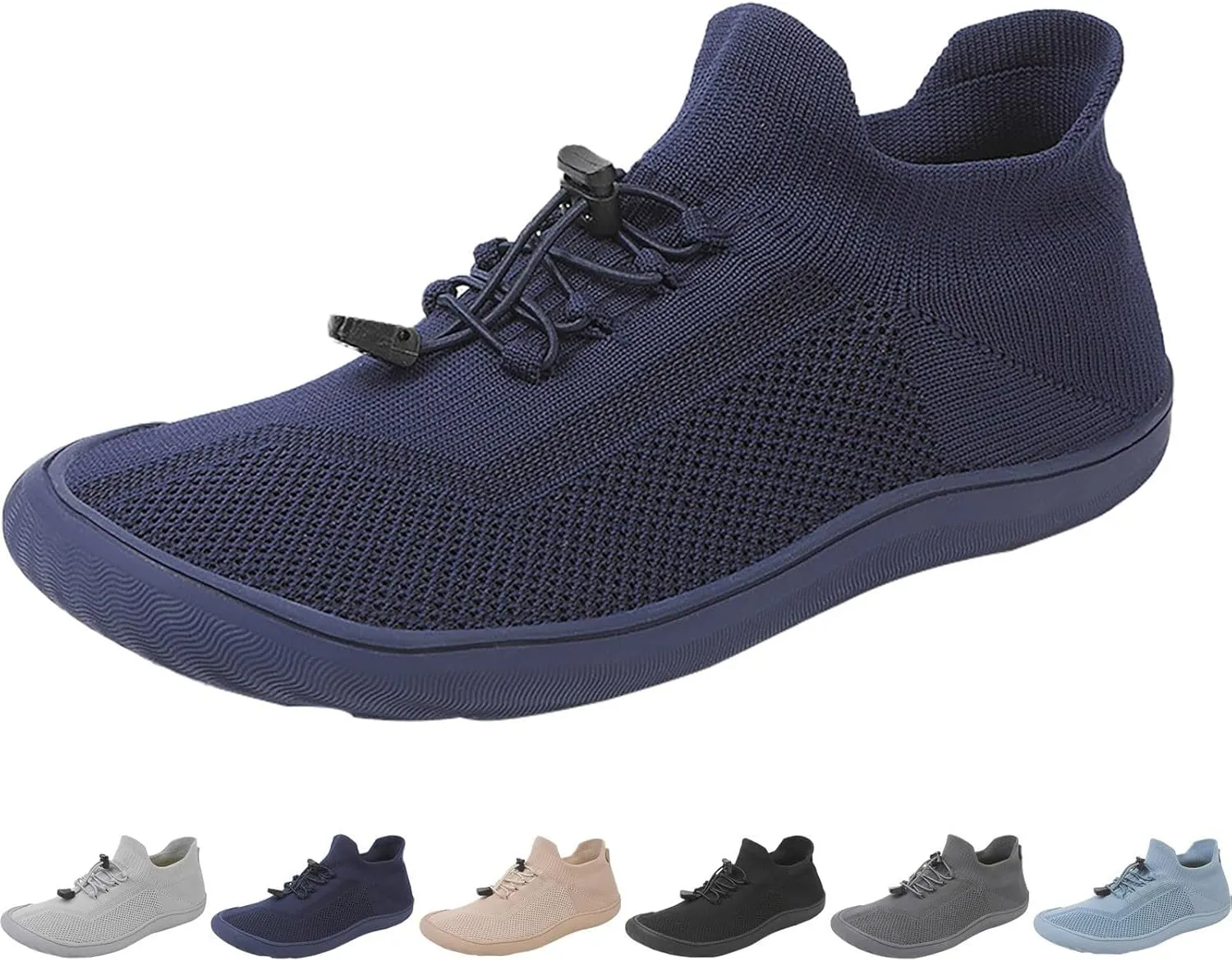 Men's Casual Dress Oxfords Shoes Breathable Knit Non Slip Work Shoes Women Wide Casual Dress Shoes Walking Sneakers Brown Tennis Shoe Loafers Casual Slip On