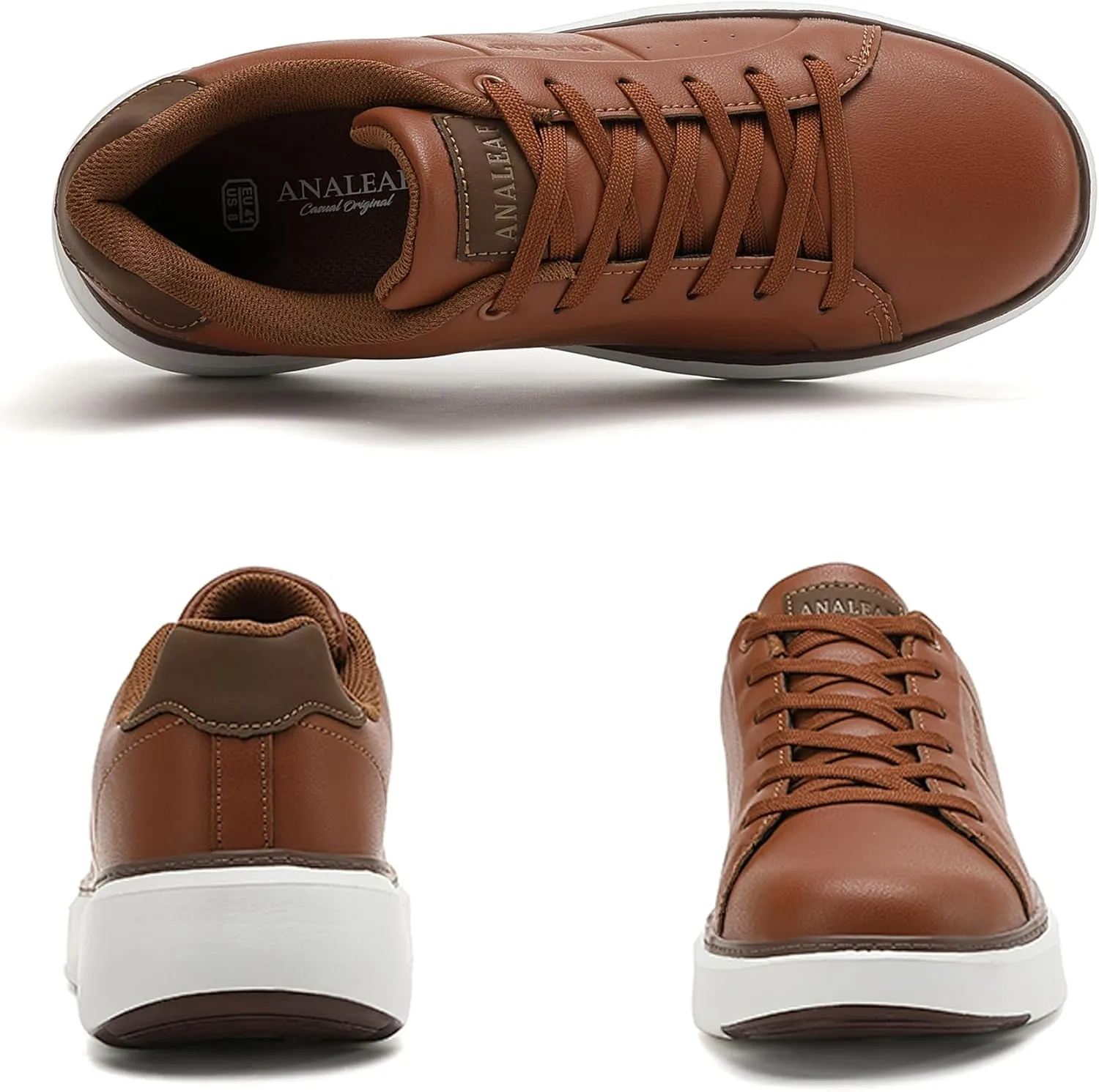 Mens Casual Shoes Fashion Sneakers Lightweight Comfortable Lace-up Shoes