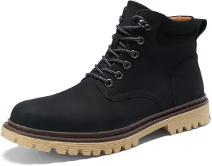 Men's Casual Winter Hiking Boots Waterproof Chukka Snow Boots