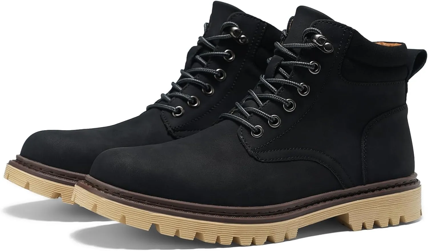 Men's Casual Winter Hiking Boots Waterproof Chukka Snow Boots